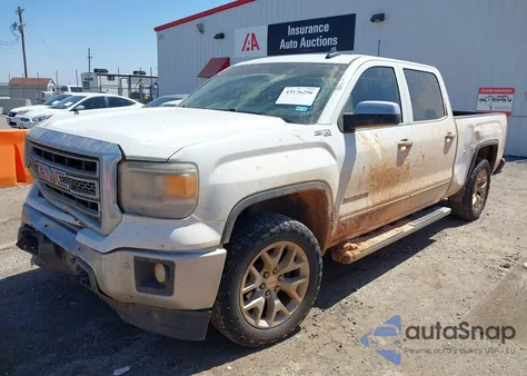 2015 GMC Sierra 1500 Slt из США, поврежденный, VIN 3GTU2VECXFG438329
